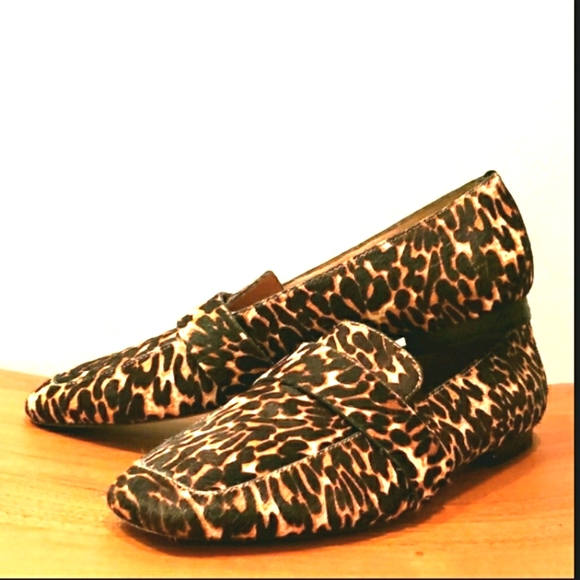 Halogen Shoes - Halogen Cheetah print loafers